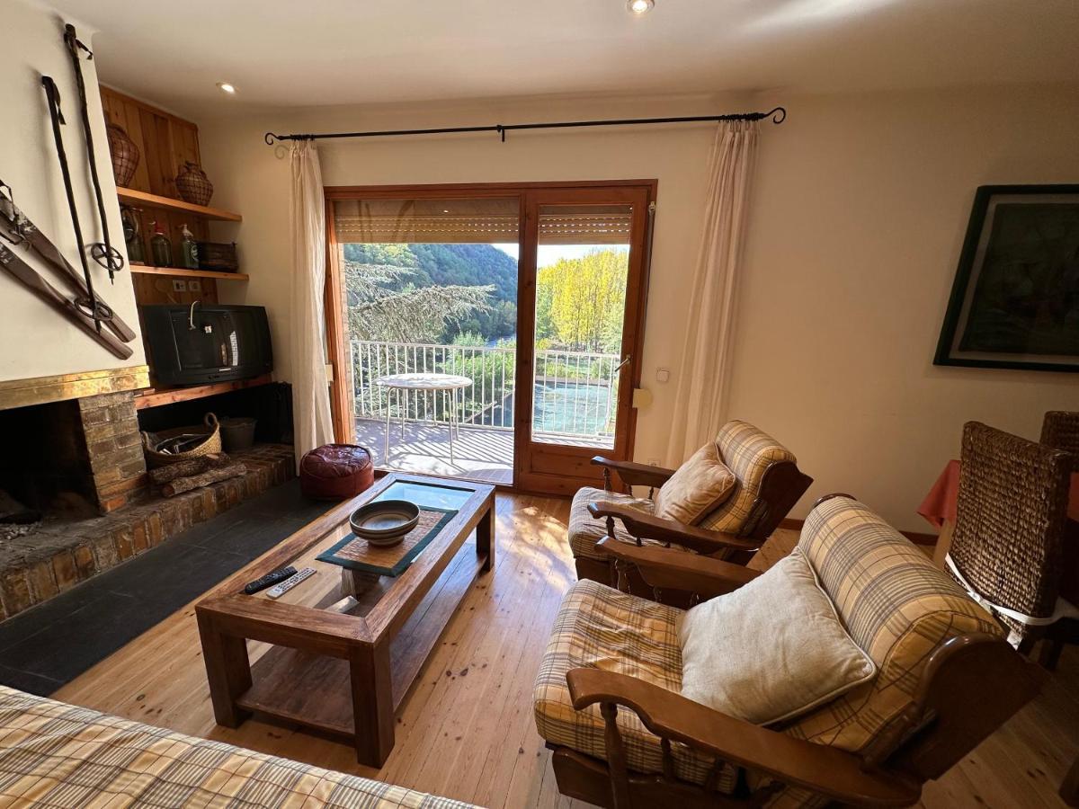 Apartament Rialp Amb Vistes Al Riu Noguera Pallaresa Eksteriør billede
